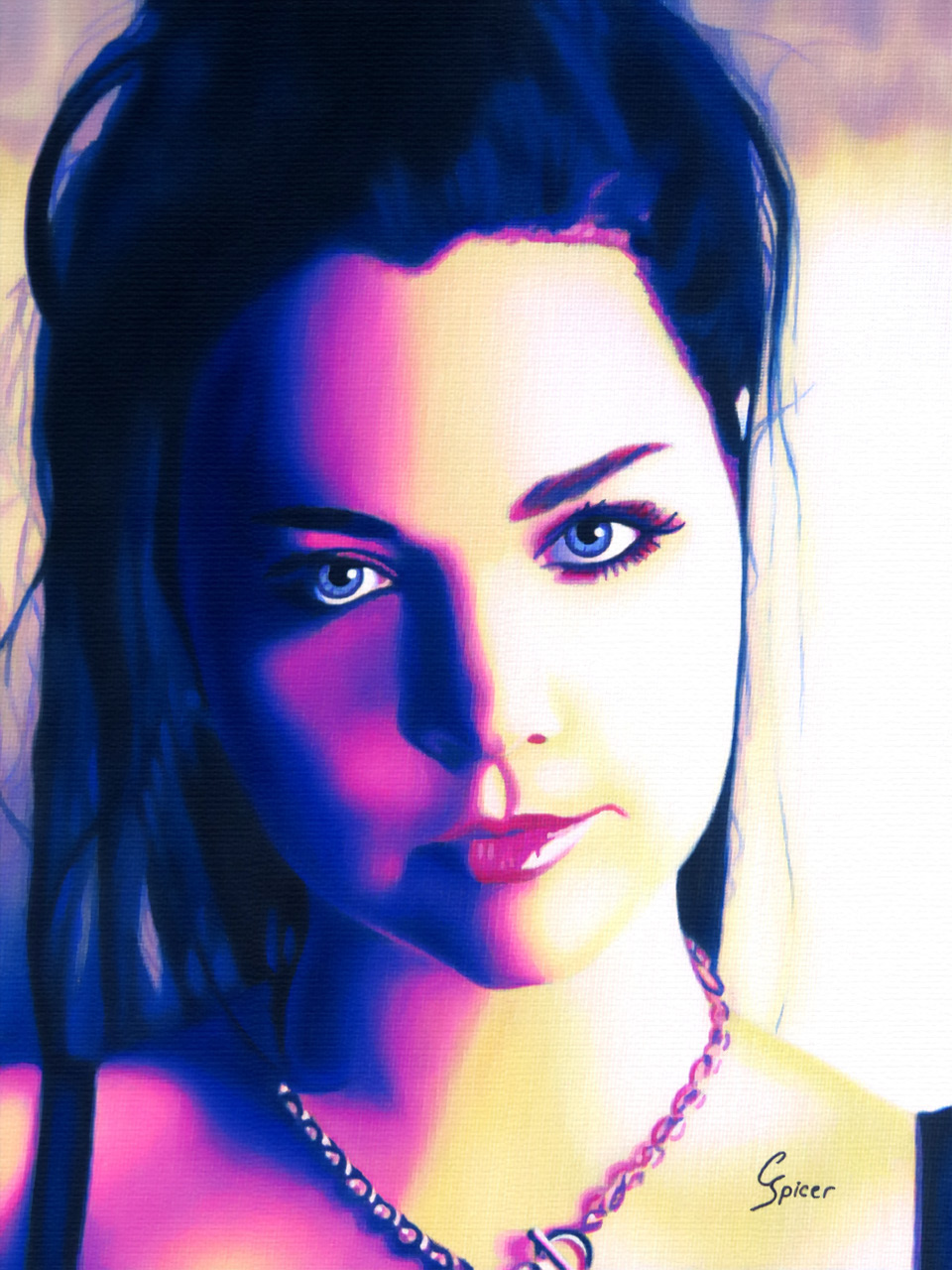 Amy Lee - Finished Painting