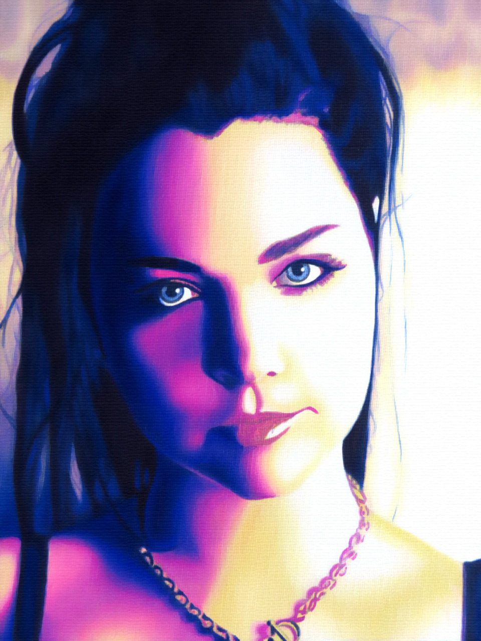 Amy Lee - Hair and Background Rendered