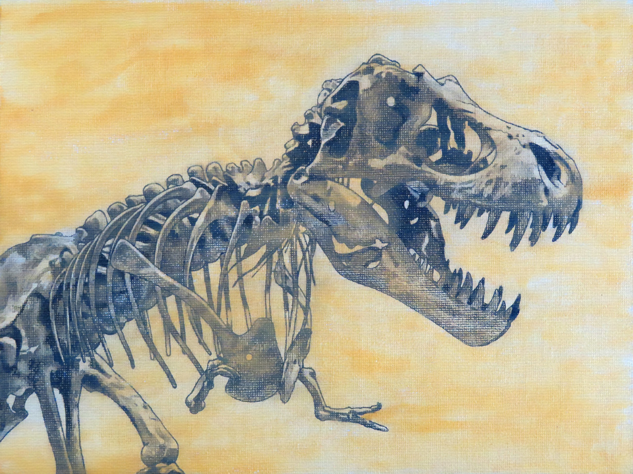 Tyrannosaurus Skeleton - Midtone Applied
