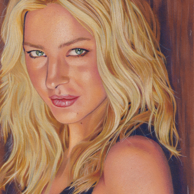 Tabrett Bethell - Drawing by Christopher Spicer